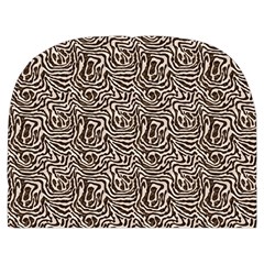 Brown Beige Snake Pattern Make Up Case (Medium) from ArtsNow.com Back
