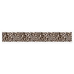 Brown Beige Snake Pattern Make Up Case (Medium) from ArtsNow.com Zipper Back