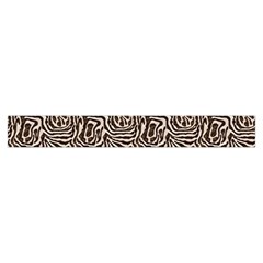 Brown Beige Snake Pattern Make Up Case (Large) from ArtsNow.com Zipper Back
