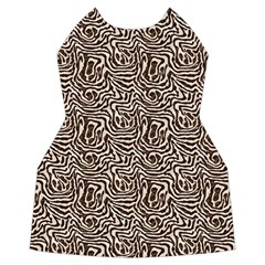 Brown Beige Snake Pattern Women s Long Sleeve Raglan T Front