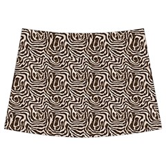 Brown Beige Snake Pattern Kids  Midi Sailor Dress from ArtsNow.com Back Skirt