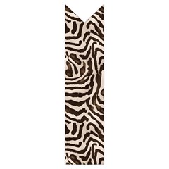 Brown Beige Snake Pattern Kids  Midi Sailor Dress from ArtsNow.com Placket