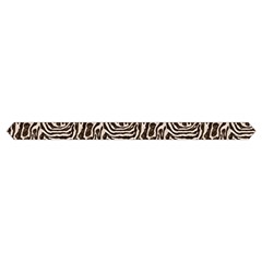 Brown Beige Snake Pattern Kids  Long Sleeve Velvet Lounge Robe from ArtsNow.com Waistband