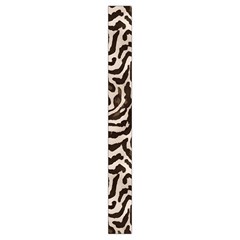 Brown Beige Snake Pattern Kids  Long Sleeve Velvet Lounge Robe from ArtsNow.com Loop
