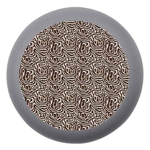 Brown Beige Snake Pattern Dento Box with Mirror from ArtsNow.com Front