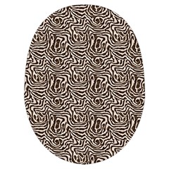 Brown Beige Snake Pattern Microwave Oven Glove from ArtsNow.com Palm