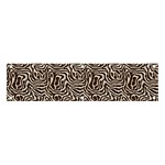 Brown Beige Snake Pattern Banner and Sign 4  x 1 