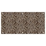 Brown Beige Snake Pattern Banner and Sign 6  x 3 