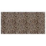 Brown Beige Snake Pattern Banner and Sign 8  x 4 