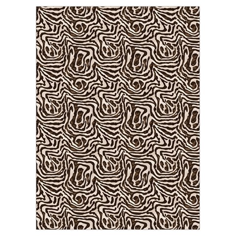 Brown Beige Snake Pattern Playing Cards Single Design (Rectangle) with Custom Box from ArtsNow.com Card