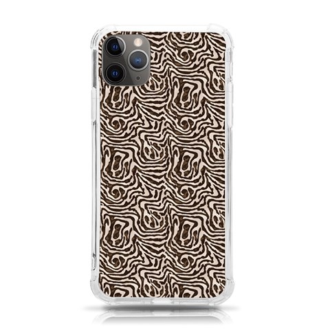 Brown Beige Snake Pattern iPhone 11 Pro Max 6.5 Inch TPU UV Print Case from ArtsNow.com Front