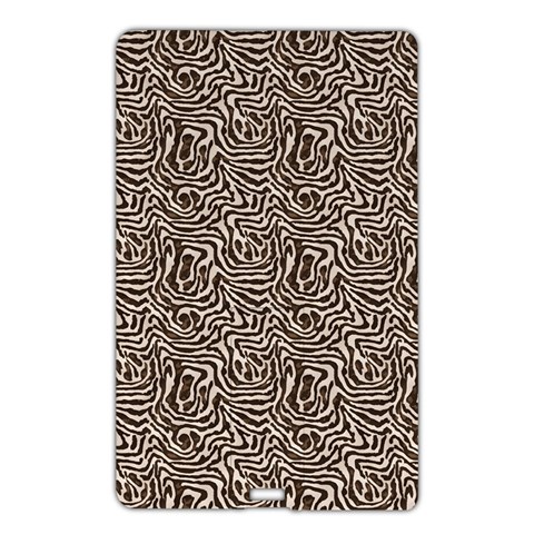 Brown Beige Snake Pattern Name Card Style USB Flash Drive from ArtsNow.com Front