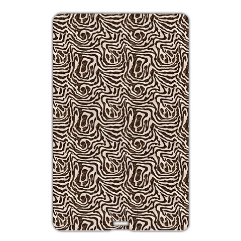 Brown Beige Snake Pattern Name Card Style USB Flash Drive from ArtsNow.com Back