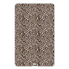 Brown Beige Snake Pattern Name Card Style USB Flash Drive from ArtsNow.com Back