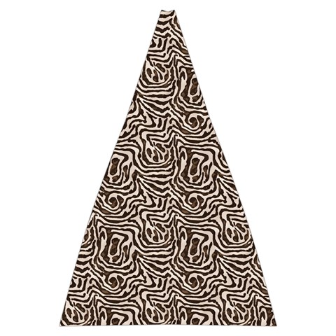Brown Beige Snake Pattern Automatic Folding Umbrella with Case (Large) from ArtsNow.com 13.71 x19.92  Umbrella - 2