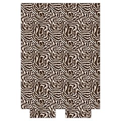 Brown Beige Snake Pattern Automatic Folding Umbrella with Case (Large) from ArtsNow.com Case