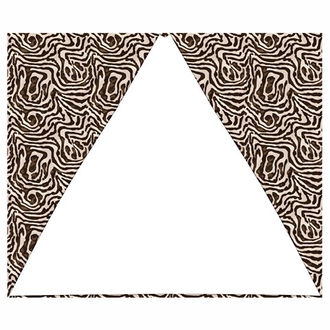Brown Beige Snake Pattern Automatic Folding Umbrella with Case (Small) from ArtsNow.com 19.98 x16.78  Umbrella - 3