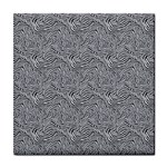 Dark Grey Snake Tile Coaster