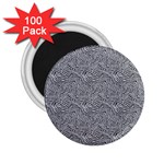 Dark Grey Snake 2.25  Magnets (100 pack) 