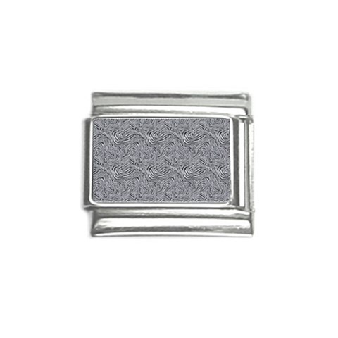 Dark Grey Snake Italian Charm (9mm) from ArtsNow.com Front