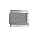 Dark Grey Snake Italian Charm (9mm)