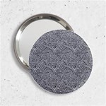 Dark Grey Snake 2.25  Handbag Mirrors