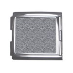 Dark Grey Snake Mega Link Italian Charm (18mm)