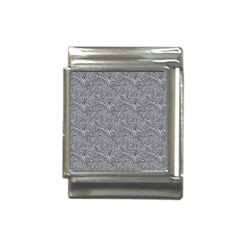 Dark Grey Snake Italian Charm (13mm) from ArtsNow.com Front