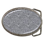 Dark Grey Snake Belt Buckles