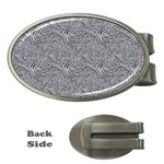 Dark Grey Snake Money Clips (Oval) 