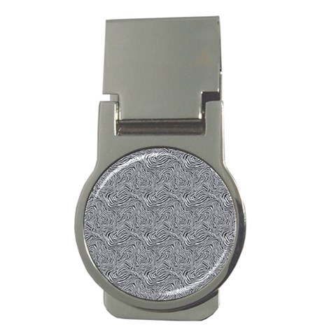 Dark Grey Snake Money Clips (Round)  from ArtsNow.com Front
