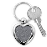 Dark Grey Snake Key Chain (Heart)