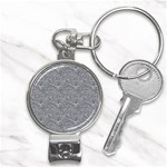 Dark Grey Snake Nail Clippers Key Chain