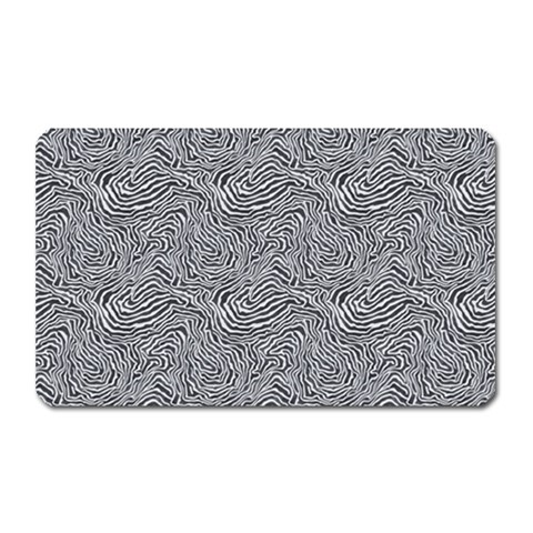 Dark Grey Snake Magnet (Rectangular) from ArtsNow.com Front