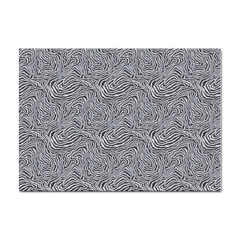 Dark Grey Snake Sticker A4 (10 pack) from ArtsNow.com Front