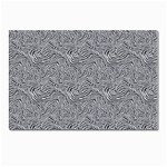 Dark Grey Snake Postcard 6 x 4  (Pkg of 10)