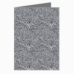 Dark Grey Snake Greeting Card from ArtsNow.com Left