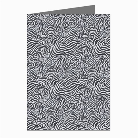 Dark Grey Snake Greeting Cards (Pkg of 8) from ArtsNow.com Left
