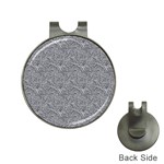 Dark Grey Snake Hat Clips with Golf Markers