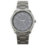 Dark Grey Snake Sport Metal Watch