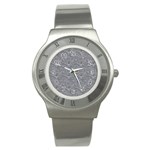 Dark Grey Snake Stainless Steel Watch