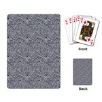 Dark Grey Snake Playing Cards Single Design (Rectangle)