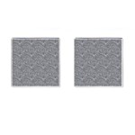 Dark Grey Snake Cufflinks (Square)
