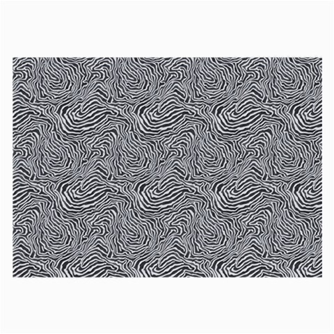 Dark Grey Snake Large Glasses Cloth (2 Sides) from ArtsNow.com Front