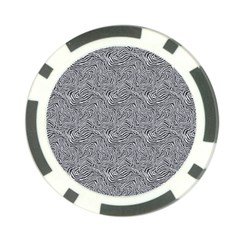 Dark Grey Snake Poker Chip Card Guard from ArtsNow.com Back