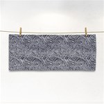 Dark Grey Snake Hand Towel