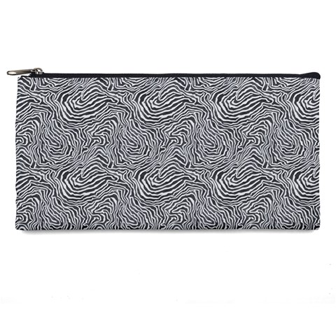 Dark Grey Snake Pencil Cases from ArtsNow.com Front