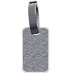 Dark Grey Snake Luggage Tag (two sides)