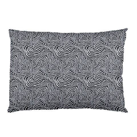 Dark Grey Snake Pillow Case (Two Sides) from ArtsNow.com Front