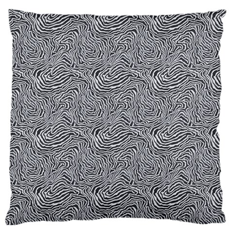 Dark Grey Snake Large Cushion Case (One Side) from ArtsNow.com Front